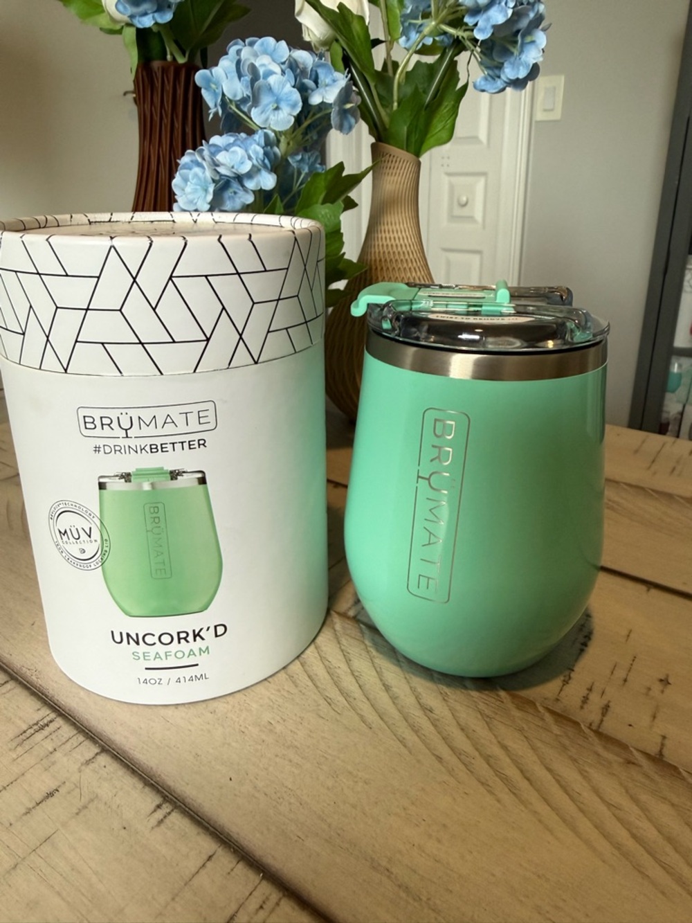 Brumate Uncork'd 14oz Seafoam